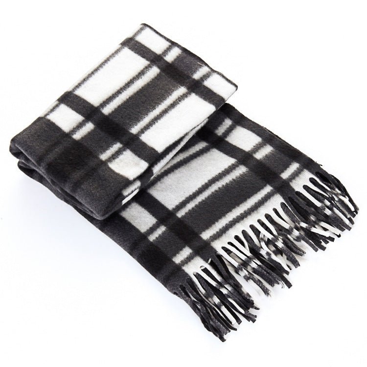 Men's And Women's Scarf available in multiple plaids - silverfoxgoods